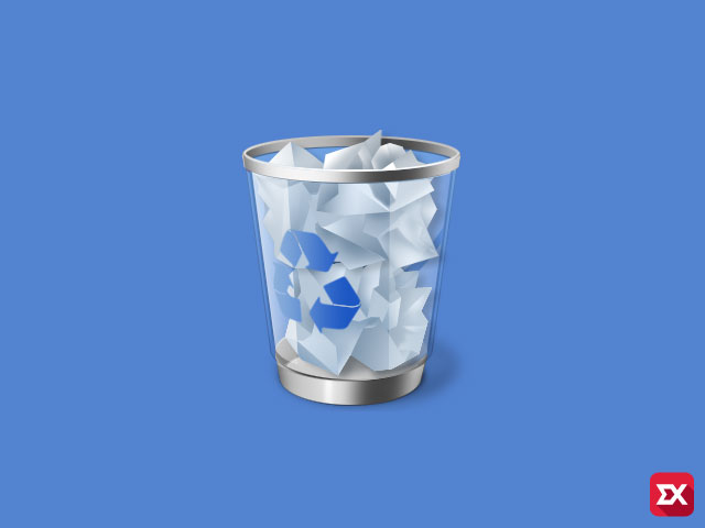 windows recycle bin recover title