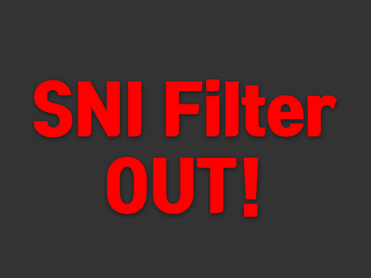 Sni Filter Bypass Goodbyedpi Title