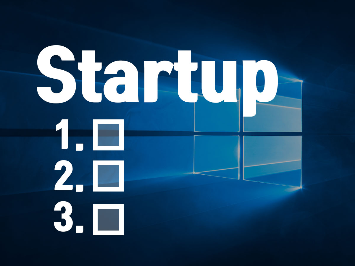 Windows 10 Startup Program Priority Title