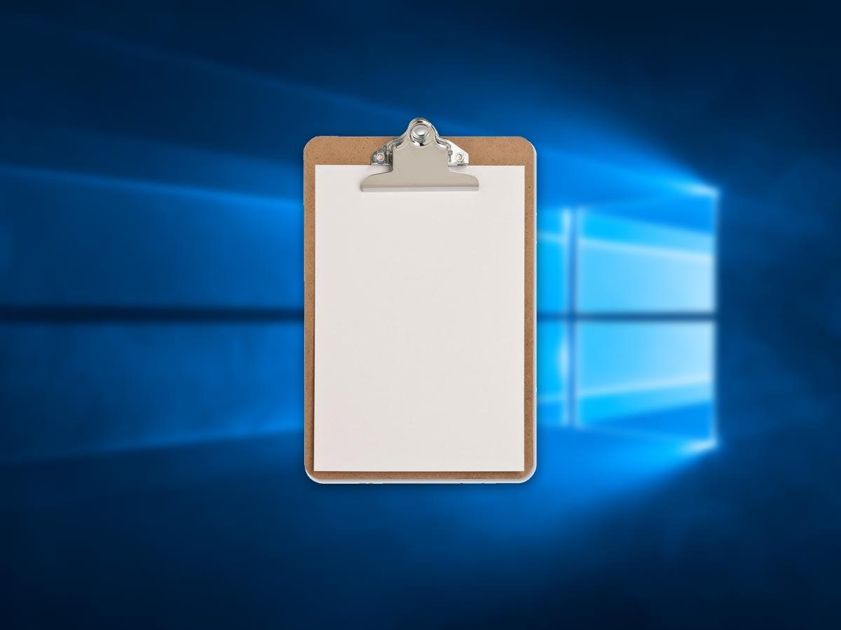 Windows 10 Clipboard Title