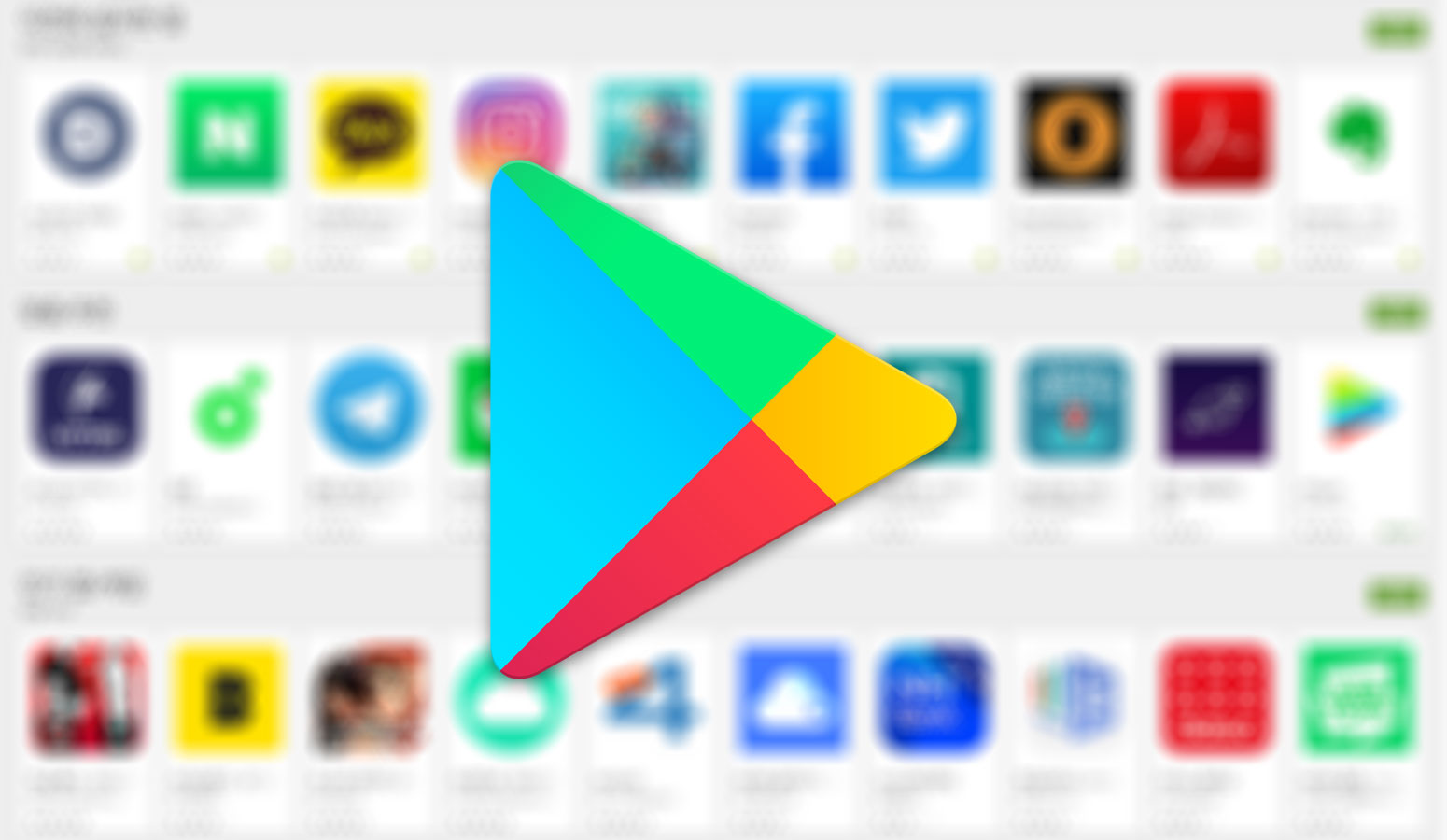 Google Play Store Title Apps Bg