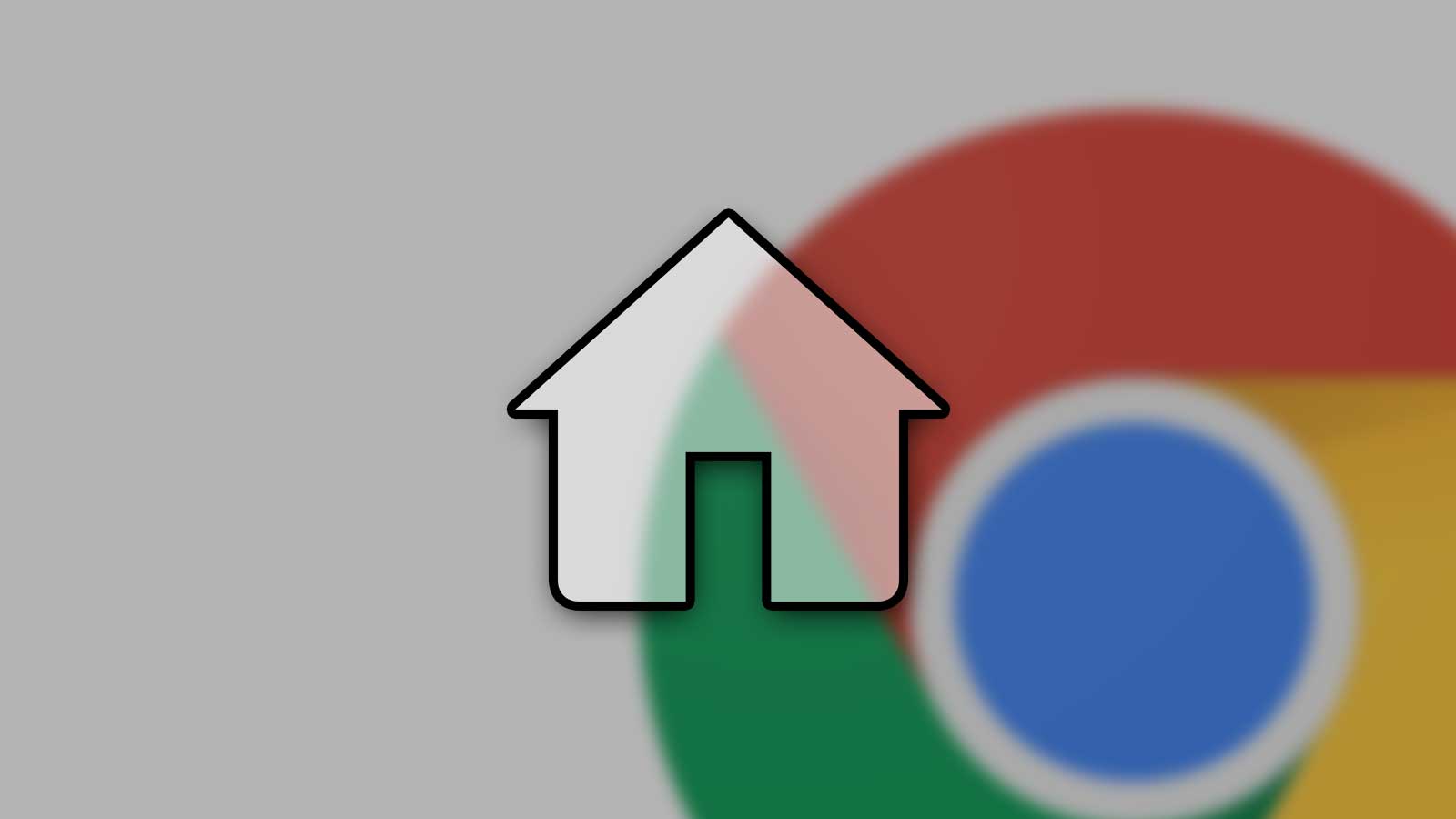 Chrome Home Icon Title