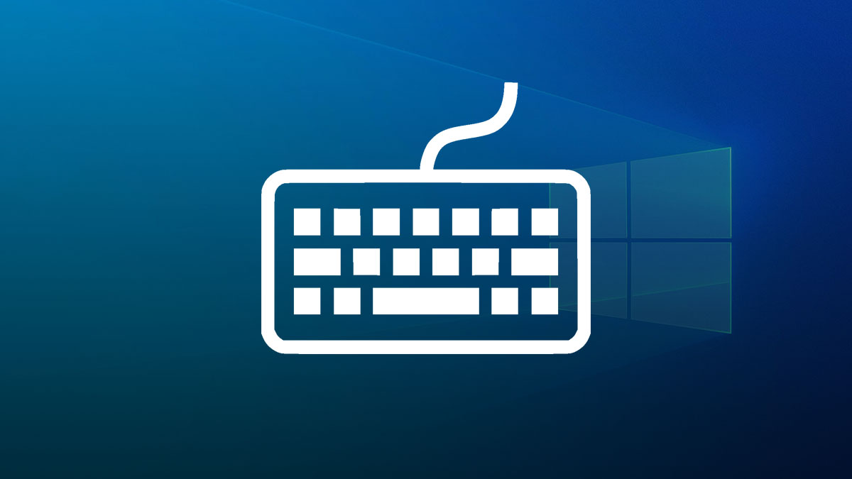 Windows 10 Keyboard Icon Title
