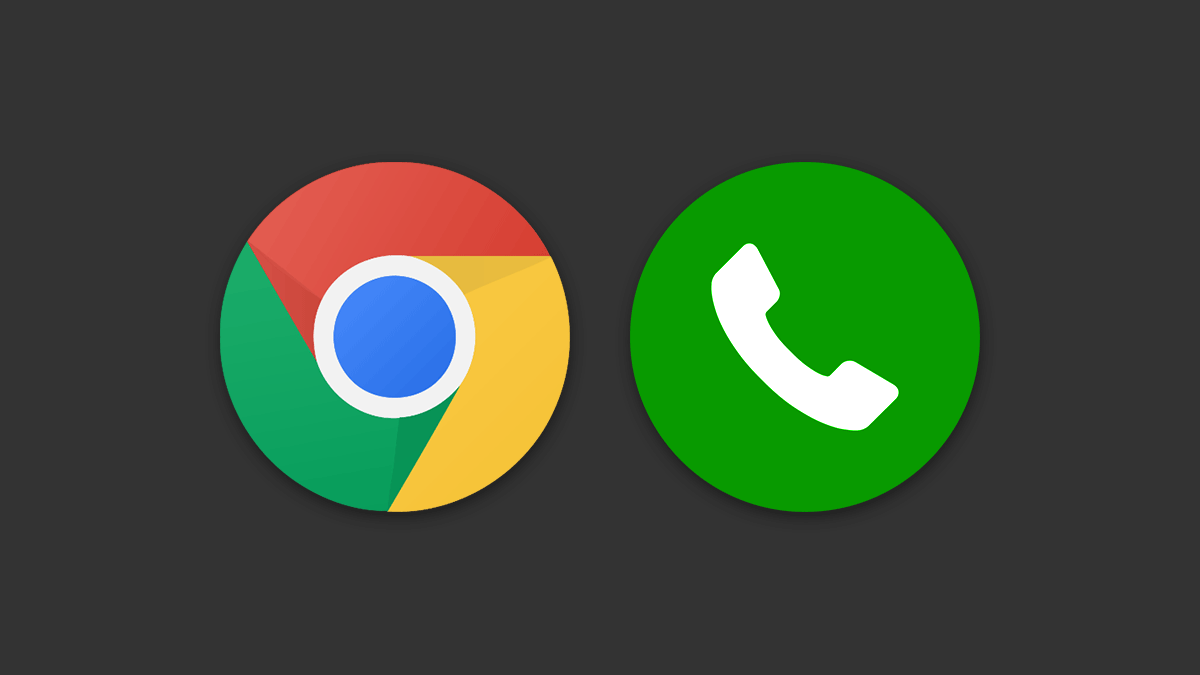 Chrome Disable Call Phone Number Title