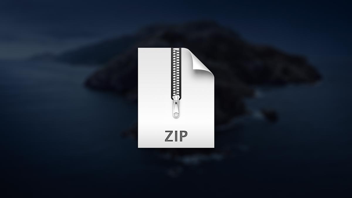 Set Zip File Compression Password On Mac Title