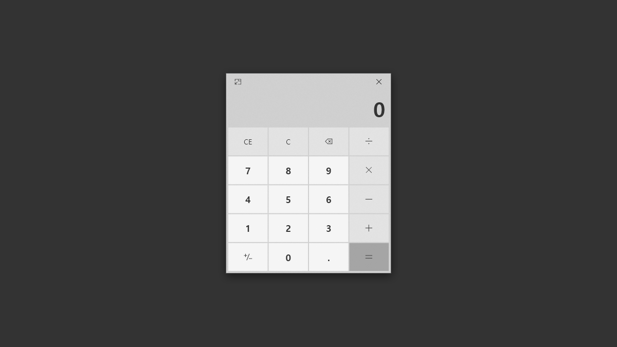 How To Always Display Windows 10 Calculator On Top Title