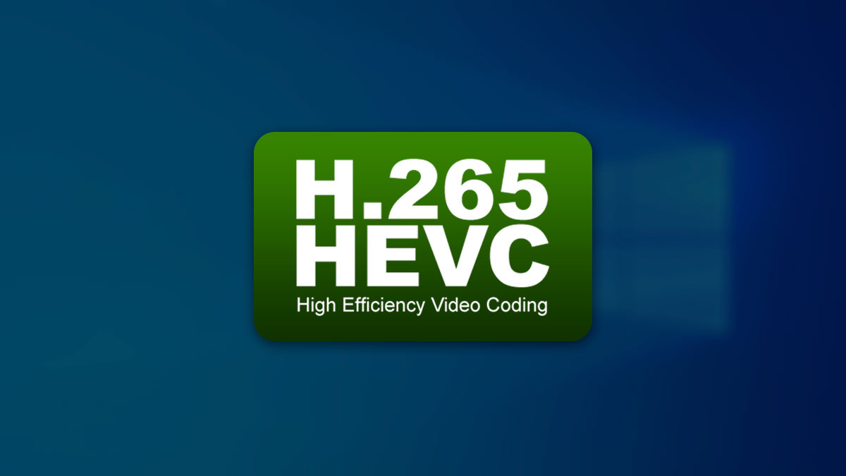 How To Install Windows 10 Hevc H.265 Codec For Free Title