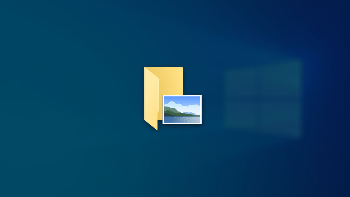 How To Set Default Path When Windows 10 Screenshots Folder Does Not Exist Title