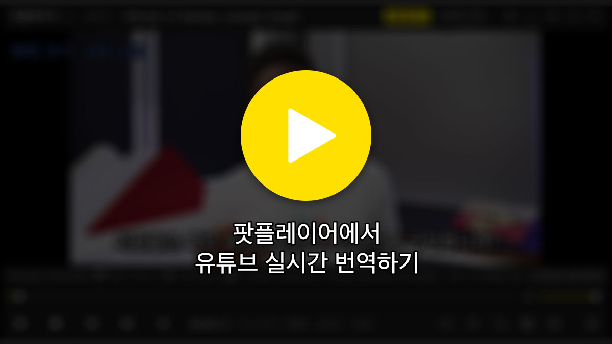 유튜브 번역
