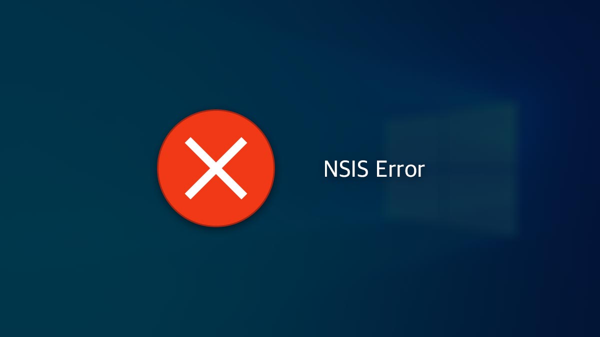 How To Fix Nsis Error Title