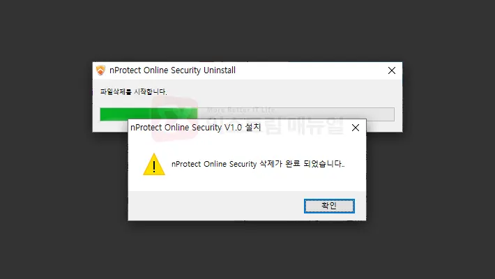 Uninstall And Reinstall Nprotect Online Security 1